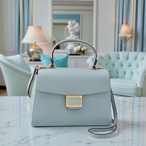 New! Kate Spade Katy Medium Top Handle Bag – Sky Blue (NWOT)